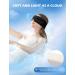 FACEMOON Full Size Sleep Mask - Ultra Soft Light Blocking Eye Mask for Side Sleepers | Memory Foam Blindfold for Travel Meditation & Naps - Unisex Black - Buy Online on GoSupps.com