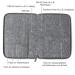 Luxdag A5 Mom's Organizer with Zipper - Felt Case for Mother's Pass U-Magazine Ultrasound Pictures & Vaccination Pass - Perfect Gift for Expectant Mothers in Gray with Heart Embroidery - Buy Online on GoSupps.com
