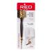 Red by Kiss Professional 3 IN 1 Edge Brush. Comb. Rattail with Case BSH43