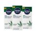 NIVEA MEN Sensitive Calm Moisturizer with Hemp Seed Oil and Vitamin E 2.5 Fl Oz (Pack of 3) Tubes