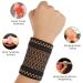 Compression Wrist Sleeve | Copper Wrist Support Brace for Pain Relief & Recovery | Arthritis & Carpal Tunnel Aid | International Shipping Available - Buy Online on GoSupps.com