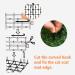 One Sight 6.5 Ft Cat Scat Mat with Spikes - Outdoor Cat Repellent for Garden & Fence - Indoor Cat Deterrent - Dog Digging Stopper - 78x11 inches Black - Buy Online on GoSupps.com