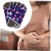 Hemoton Reusable Bamboo Menstrual Pads Set - Washable Nursing Mat & Cloth Pads - Charcoal Purple - Eco-Friendly & Absorbent - Buy Online on GoSupps.com