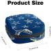 Starfish Print Sanitary Napkin Storage Bag - Portable Menstrual Period Pouch - Buy Online on GoSupps.com