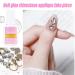 Nail art glue 45g of strong and durable accessories - Nail art glue | For home travel weddings bridal care spa parties summer etc. - Buy Online on GoSupps.com