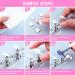 Flasoo Acrylic Nail Holder Stands Set with Magnetic Tip Holders - Silver - Buy Online on GoSupps.com