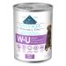 Blue Buffalo Natural Veterinary Diet W+U Weight Management + Urinary Care Dry Dog Food and Wet Dog Food, Chicken Wet Dog Food 12.5 Ounce (Pack of 12)