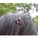 Carede Rhinestone Butterfly Claw Hair Clips Pack of 6 - Crystal Bow Hair Jaw Clip Barrettes for Girls & Women - Mixed Colors - 1.2 inch - Buy Online on GoSupps.com