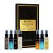 Discovery Gift Set 7x8ML (0.27 fl.oz each) Eau De Parfum Perfume for Men with Woody Fresh & Oud Long Lasting EDP Fragrance Scent
