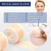 Medical Grade Silicone Scar Tape | Extra Long 59x1.5 Roll for Surgical C-Section Keloid & Tummy Tuck Scars | Reusable Scar Sheets - Buy Online on GoSupps.com