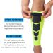 360 RELIEF Compression Calf Sleeves for Fitness & Sports | Shin Splints, Muscle Cramps, Running, Hiking | X-Large Green | 1 Pair + Mesh Laundry Bag - Buy Online on GoSupps.com