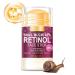 ARCHIDATE Retinol Face Stick Retinol Firming Serum Stick with 95% Snail Mucin Anit Aging Reduce Fine Lines Firming & Lifting Skin Face Moisturizer Balm Stick for Day and Night Deep Hydration