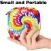 MUOOUM Sanitary Napkin Storage Bag Colored Tie Dye Menstrual Cup Pouch Portable Sanitary Napkin Pads Storage Bags Feminine Menstruation First Period Bag for Teen Girls Women Ladies Multi-colored 9 - Buy Online on GoSupps.com
