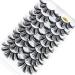 Buy 25mm 4D Mink Fluffy Multilayered Eyelash Extensions for Women - Full Volume Long Nature Wispies - Buy Online on GoSupps.com