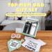 Pregnancy Gifts for First Time Moms: Daddy and Mommy Est 2022 20oz Insulated Tumblers Set - Top New Parents Gifts for Baby Shower - Buy Online on GoSupps.com
