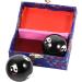 Beavorty 4-Piece Metal Massage Balls Set | Hand Training & Relaxation Tools | Bullet Rolling Balls for Hand Therapy & Relief - Buy Online on GoSupps.com