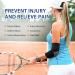 AVIDDA Antislip Elbow Support Sleeve for Men Women - XL Black - Tennis Elbow Golfers Elbow Arthritis Tendonitis Relief - Buy Online on GoSupps.com