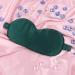 Milisten Friends Green Silk Eye Mask Blindfold for Night Sleeping and Travel - Elastic Strap, Men, Women, Students - Sleep Mask - Buy Online on GoSupps.com