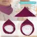 WD&CD Triangle Baby Dribble Bibs - 4 Pack, Adjustable Buttons, Soft & Absorbent | Boys Girls - Buy Online on GoSupps.com