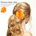 FRCOLOR 2 1 Men Suits Women Rose Flower Hair Clip Simulated Rose Hairpin Flower Hair Clips for Women Artificial Flower Hair Clip Xrose Hair Clip Orange Hair Clips Rose Color Set Mother - Buy Online on GoSupps.com