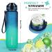 Buy Hasagei 1L BPA-Free Tritan Sports Drinking Bottle - Leak-Proof & Locking Lid - Perfect for Gym Cycling Outdoor & Office | Blue Green - Buy Online on GoSupps.com