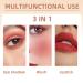 Newbang Glow Blush Stick - Multi-Purpose Cream Rouge for Cheeks | Travel-Friendly Waterproof Tinted Festival Makeup - Shy & Hot Red (2 Pack) - Buy Online on GoSupps.com