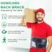 HONGJING XL Back Brace for Lower Back Pain Relief | Lumbar Support with 7 Stays & Breathable Mesh | Ideal for Heavy Lifting & Sciatica Pain Relief - Buy Online on GoSupps.com