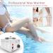 Professional Electric Wax Warmer for Hair Removal - Adjustable Temperature Set, Large Pot for Body & Facial Spa, Includes 50 Wax Sticks & 20 Collars - Ideal for Salon Use - Buy Online on GoSupps.com