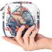 Portable Period Kit Bag | Fish Multicoloured 08 | Feminine Product Pouch for Girls - Buy Online on GoSupps.com
