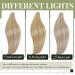 Runature Real Hair Tape Extensions - 20 Pieces 45cm Blonde Highlights #18P60 - Invisible Tape-In Hair Extensions for Volume & Length - Buy Online on GoSupps.com