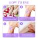 Crystal Hair Remover | Unisex Nano Hair Remover | Painless & Reusable | Fast Skin Smoothing Tool in Purple - Buy Online on GoSupps.com