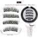 Magnetic Eyelashes Magnetic False Eyelashes Easy To Wear 4 Magnetic Eye lashes With Applicator Natural Looking Magnetic Eyelashes Kit For All-Day Comfort Look - Buy Online on GoSupps.com