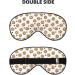 Soft Blackout Sleep Mask for Men & Women - Reusable Eye Covers for Travel Camping & Better Sleep | Perfect Gift Idea - Buy Online on GoSupps.com