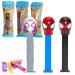 Spiderman PEZ Dispensers 4 Pack - Bundle with 3 Pez Dispensers Featuring Spiderman Plus PEZ Refill Pack | Marvel Spiderman PEZ Candy Dispenser & Candy Refills