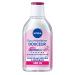 NIVEA GENTLE Micellar Water for Dry and Sensitive Skin (1 x 400 ml) make-up remover enriched with micelles and amino acids without fragrance face eyes & lips cleanser