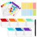 39 Pcs Pill Pouchs Zippered Pill Bags for Travel Reusable with 28Pcs Small Pill Organizer Pouches and 10pcs Sticker for Medicine Organizer Bags