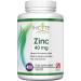 Zinc 40mg | 400 Premium Zinc Tablets Over 12 Month s Supply | Maximum Strength Quality Pure Zinc Tablet | Suitable for Vegetarian & Vegans | Made in The UK by Incite Nutrition