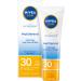 Nivea sun uv face matting sun protection LSF 30 (50 ml) non -fatty sunscreen for the face immediately effective sun milk with light texture