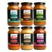 Mumtaz Indian Cooking Sauce Mixed Selection Pack of 6x350g Flavours Include: Achari Makhani Karahi Handi Butter Chicken Tikka