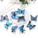 Bartosi Blue Butterfly Hair Clips - Pack of 20 Decorative Bobby Pins for Women and Girls - Buy Online on GoSupps.com