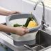 GKYMYZ Collapsible Sink with Drain Plug Sink Basin 16.5"x12"x7" Collapsible wash Basin Portable Sink tub for Dishes Space-Saving Kitchen Storage Tray Dish tub Camping Kitchen - Buy Online on GoSupps.com