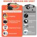 Waterproof Reflective Airtag Cat Collar | XS (18-23cm) - Safety Clasp Perfect for Kittens & Small Dogs - Buy Online on GoSupps.com