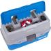 Flambeau Outdoors Classic Tray Tackle Box - Portable 2-Tray Organizer in Blue/Gray - Buy Online on GoSupps.com
