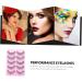 FRCOLOR Chic Fake Eyelash 10 Pairs Fake Eyelashes Lash Makeup Eyelash Girl Cosmetics Dense False Eyelashes Strip Lashes Bulk Reusable Eyelashes 3d Cosplay Rhinestones Artificial Fiber - Buy Online on GoSupps.com