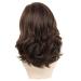 RENERSHOW Brown & Blonde Highlight Natural Wavy Wig for White Women - Synthetic, Natural Look, Daily & Party Wear - Buy Online on GoSupps.com