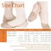 DANCEYOU Pirouette Lyrical Stretch Canvas Half Sole Dance Shoes Tan - Buy Online on GoSupps.com
