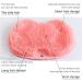 Bestalice XL Foot Scrubber Mat - Non-Slip Silicone Shower Pad for Easy Foot Care | Large Pink Massage Shower Mat - Buy Online on GoSupps.com