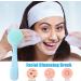 Silicone Manual Facial Cleansing Brush Skin Friendly Waterproof Face Cleaning Scrubber Exfoliator Cleanser Skin Friendly Face Scrubber for Blackheeads Whiteheads Makeup Residues Removal Blue - Buy Online on GoSupps.com