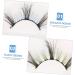 FOMIYES 3 Pairs False Eyelashes False Lashes Colored Fake Lashes Fake Eyelashes for Party Cosplay Fake Eyelashes False Eyelash for Women Set European and American Imitation - Buy Online on GoSupps.com