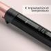 Babyliss Rose Quartz Conical Curling Iron C454E - 13-25mm Cone for Natural Curls & Beach Waves - Pink Black - International Shipping - Buy Online on GoSupps.com